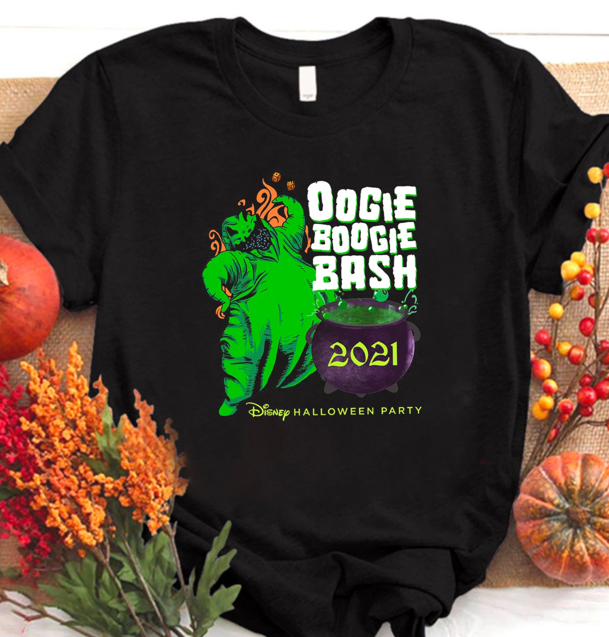 Discover Let's Oogie Boogie Halloween 2021 SHirt,  Disneyland Shirt