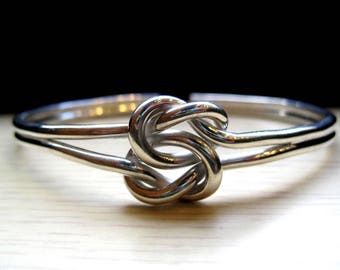 Silver knot Bracelet