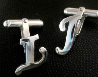 Cufflinks in sterling Silver