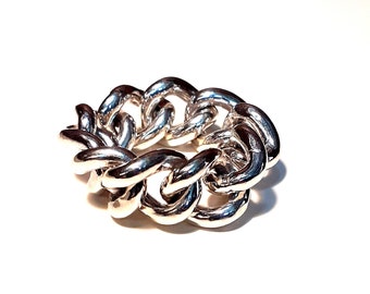 925 silver chain ring