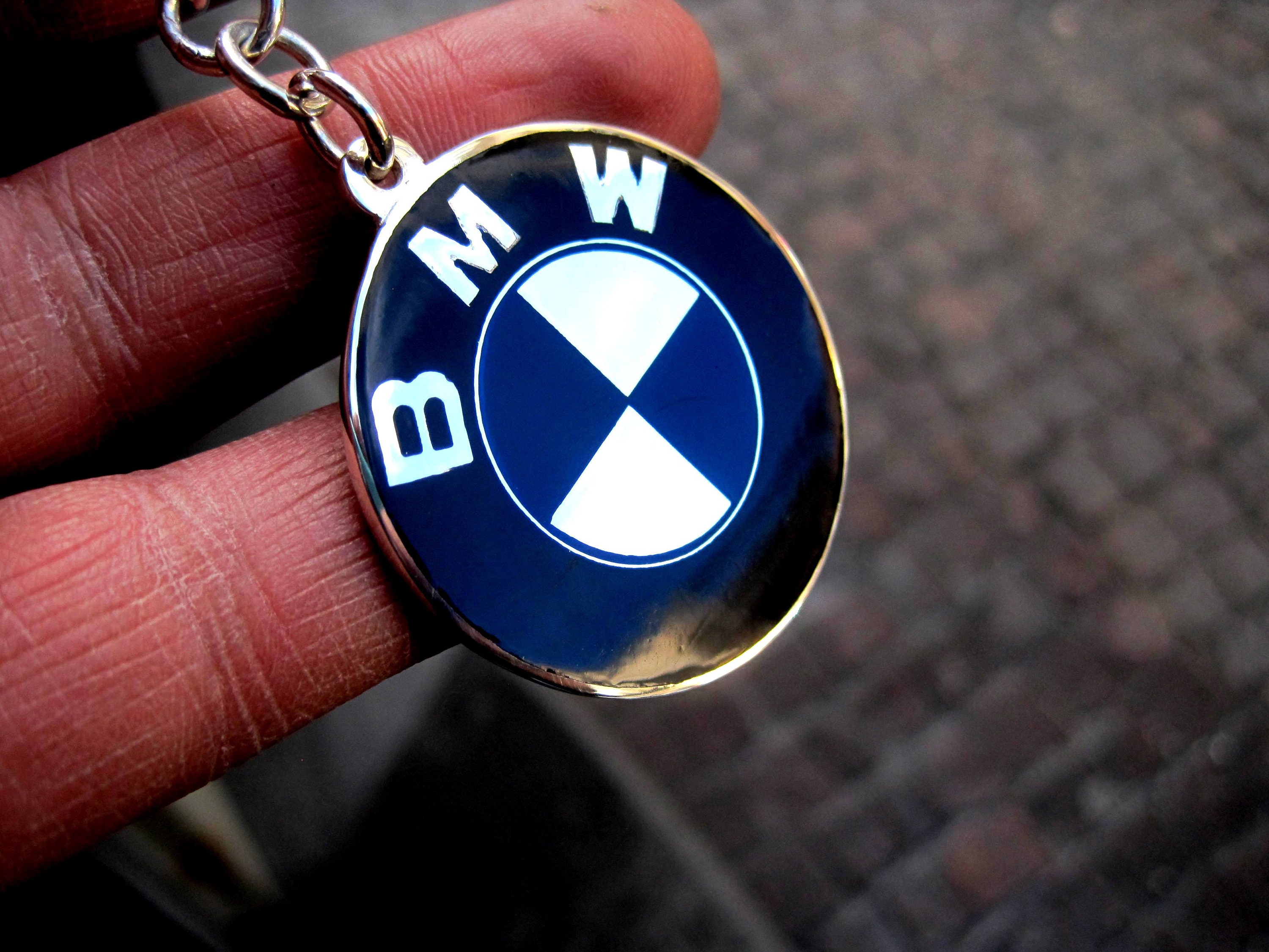 BMW Schlüsselanhänger, blau