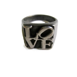 Robert indiana love ring - Etsy 日本