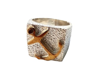 Nautical Style Anchor Ring