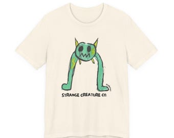 Adult Sparkfoot Creature Shirt | SCC 003 | Adult Graphic Tee | Original Monster Art