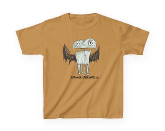 Kids Cloud Creeper Creature Shirt for| SCC 002 | Monster Graphic Tee | Original Creature Art2