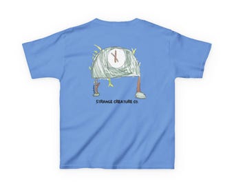 Barkback-shirt voor kinderen | VCA 004 | Monster T-shirt met print | Originele wezenkunst