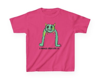 Kids Sparkfoot Creature Shirt | SCC 003 | Monster Graphic Tee | Original Creature Art