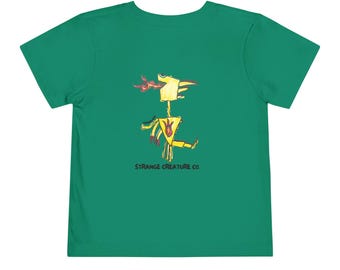 Toddler Cindershark Creature Shirt | SCC 005 | Monster Graphic Tee | Original Creature Art