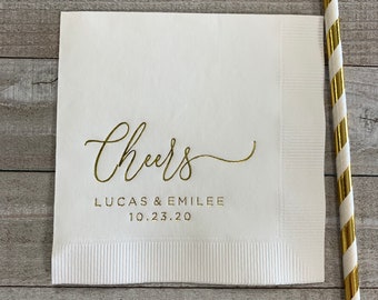 Custom Monogram Wedding Napkins Custom Engagement Party Napkins Flourish Monogram Wedding Napkins Personalized Party Napkins