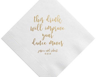 Funny Cocktail Napkins Etsy