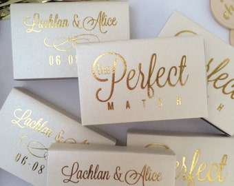 Personalized Matches Etsy