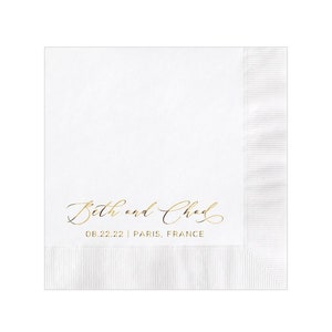 Personalized Napkins Wedding Napkins Custom Monogram Beverage Cocktail Luncheon Dinner Guest Towels Available!