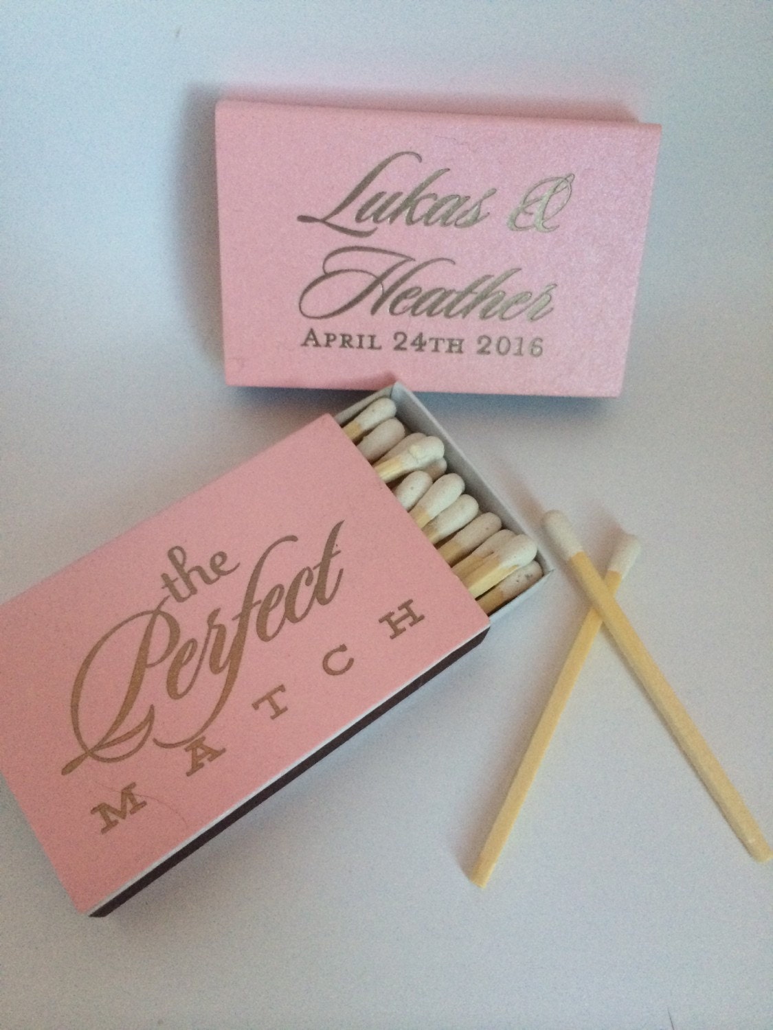 Personalized Wedding Matches Custom Printed Lots of Colors and Etsy