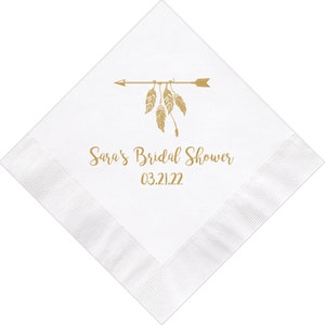 Personalized Napkins Beverage Luncheon Dinner Guest Towel Napkins Baby Shower Naming Custom Monogram LOTS of colors available!