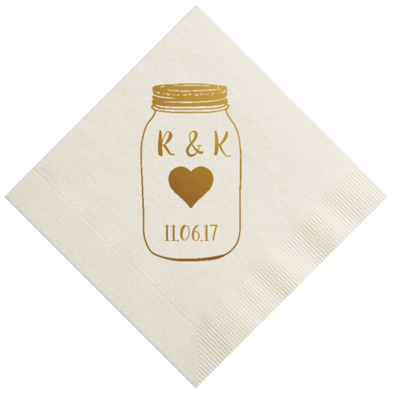 Personalized Napkins Beverage & Luncheon Size Available Etsy