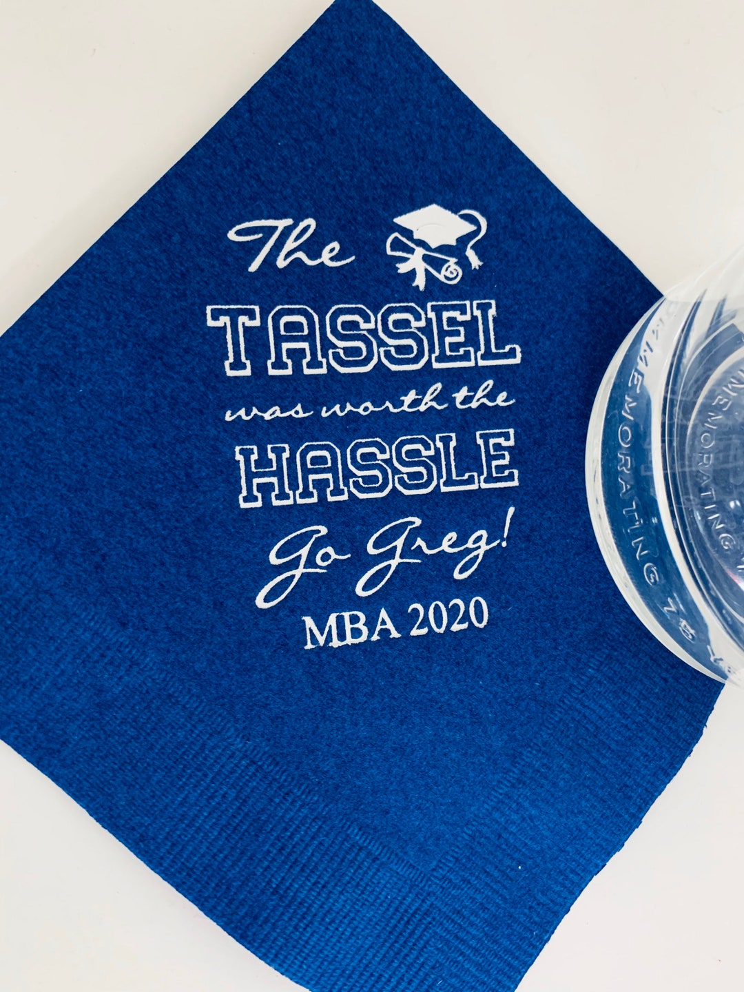 Personalized Napkins Graduation Ceremony Party Printed Custom Napkins
