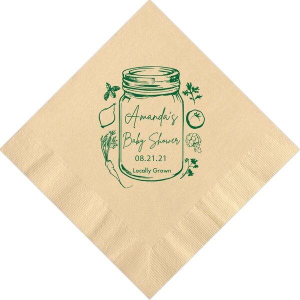 Locally Grown Baby Shower Decor Etsy