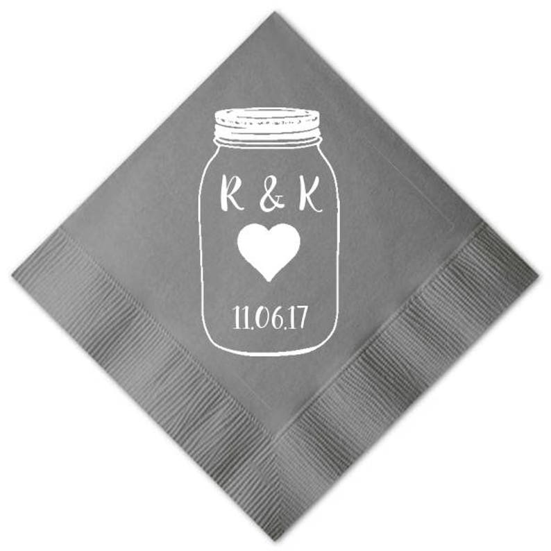 Personalized Napkins Beverage & Luncheon Size Available Etsy
