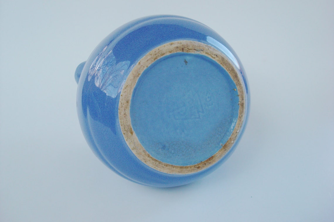 Early Pfaltzgraff/York Pa Pottery Speckled Blue Glaze 501 Etsy