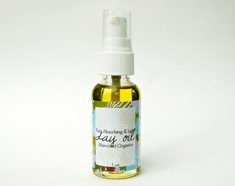 Fast Absorbing Day Oil | Facial Oil w/ Squalane | Light Face Oil | Organic Anti Aging Facial Oil