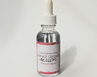 Wrinkle Defense Hyaluronic Acid Serum | Vegan, Water-Based Hydration