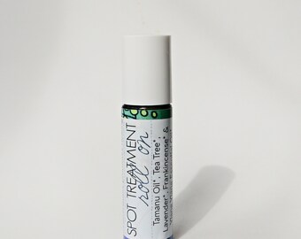 Tamanu Oil Spot Treatment Roll-On: Tea Tree, Lavender & Frankincense