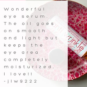 Anti Wrinkle Eye Serum Roll On Wrinkle Reducing Eye Serum Natural Crow's Feet Ellminator image 5