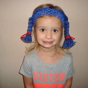 Lalaloopsy inspired wig headband, Marina Anchors inspired hair, costumes and dress up!