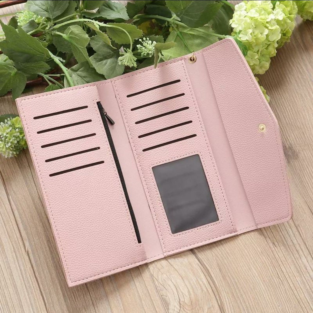 Personalised PU Purse Initial Purse Initial Wallet Etsy