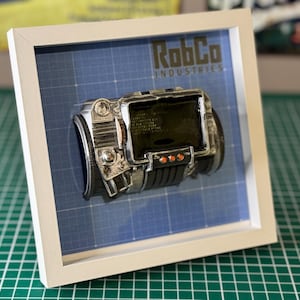 Fallout Inspired | 3D Pip Boy 3000 Display | Wall / Desk Mount | Handmade
