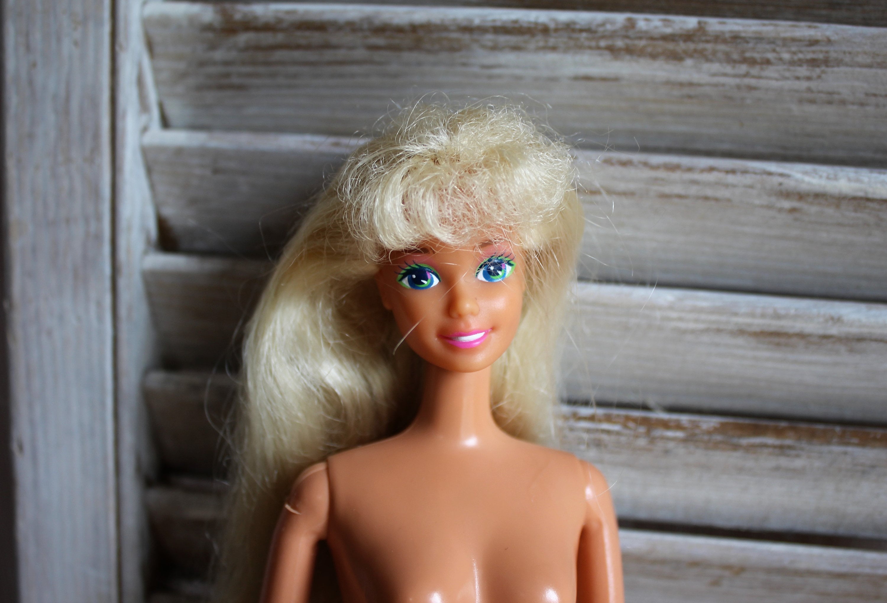 Vintage Blue Eyes Blonde Hair Doll. INC. 1976. - Etsy