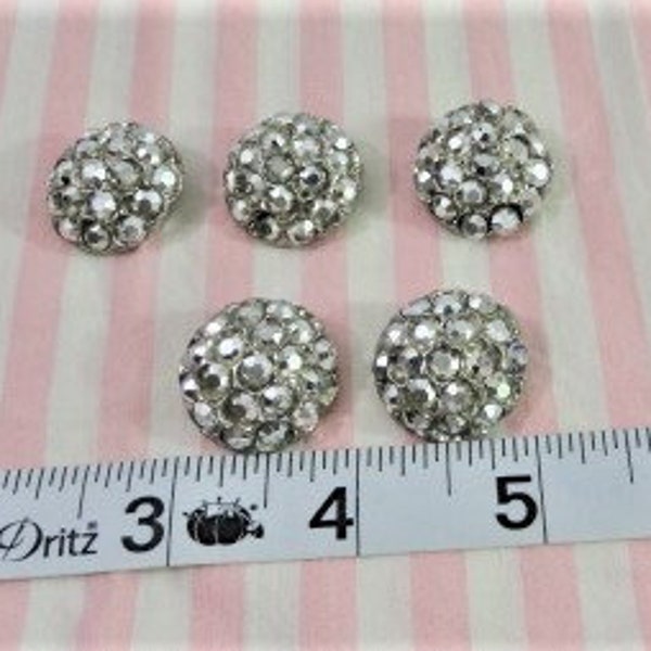 Rhinestone Buttons - Etsy