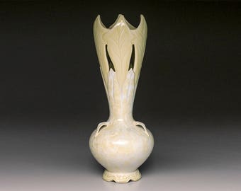 Herrmann Stolken Porcelain crystalline glaze unique vase