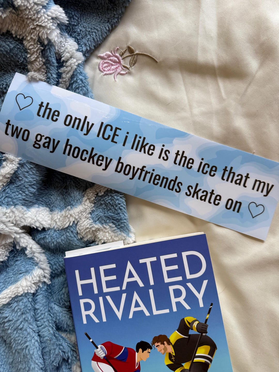 Heated Rivalry Inspired Bumper Sticker - Etsy