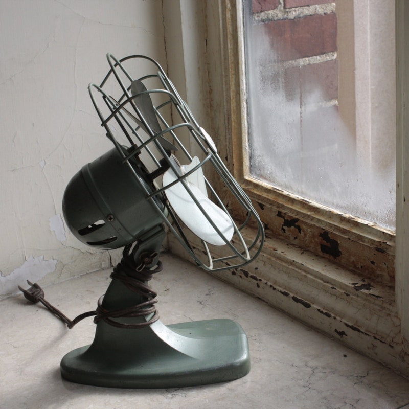 Mid Century Fan - Etsy