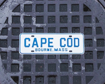 Cape Cod Mass License Plate Topper Vintage Massachusetts Decor