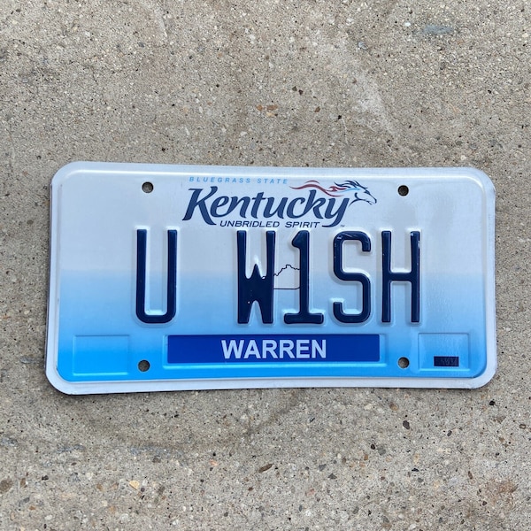 Gag License Plate Etsy