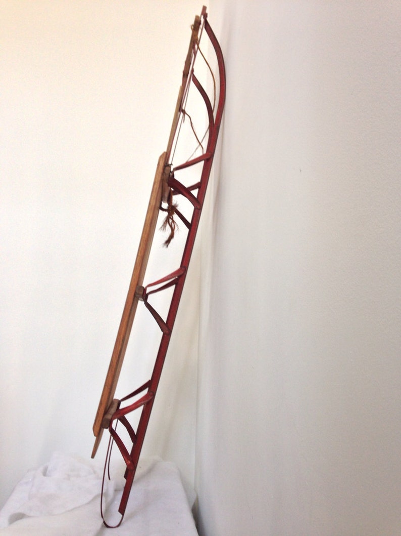 Ace Pacer Vintage Ace Hardware Wooden Sled Etsy