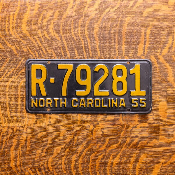 1955 License Plates Etsy