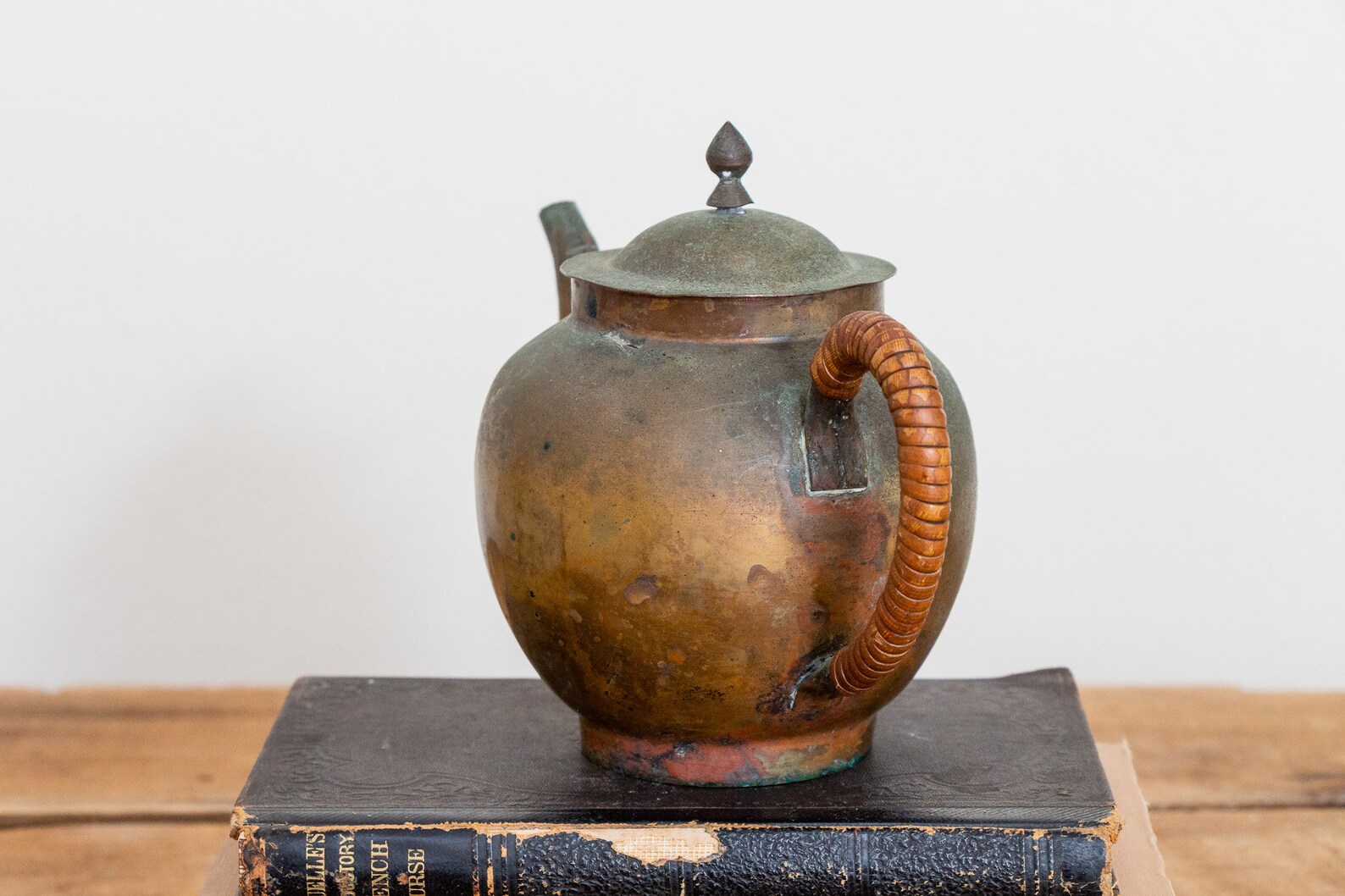Mini Copper Teapot Vintage Primitive Home Decor Etsy