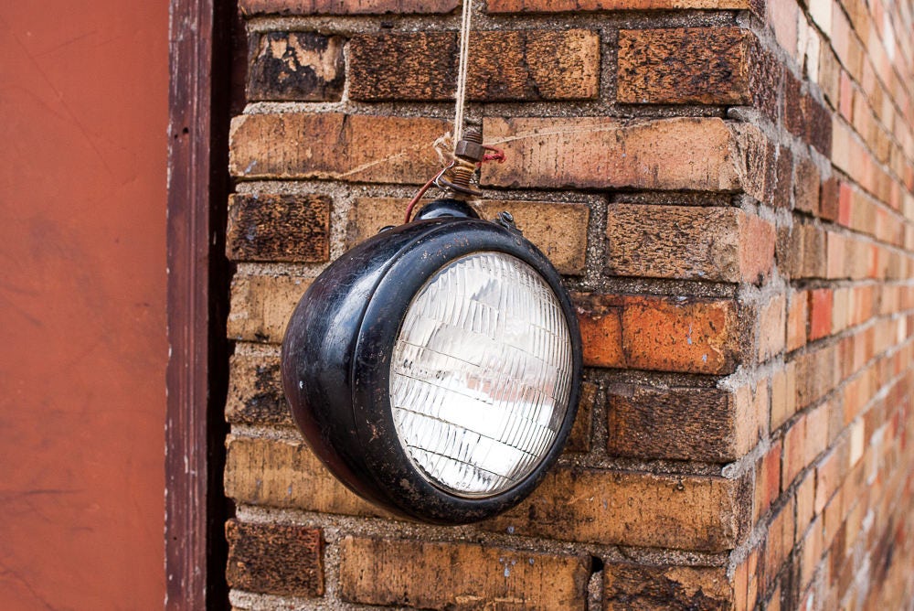 Automobile Headlight Vintage Car Light - Etsy UK