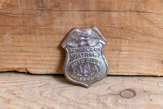 AAA Auto Club of Missouri Schoolboy Patrol Badge … - image 1