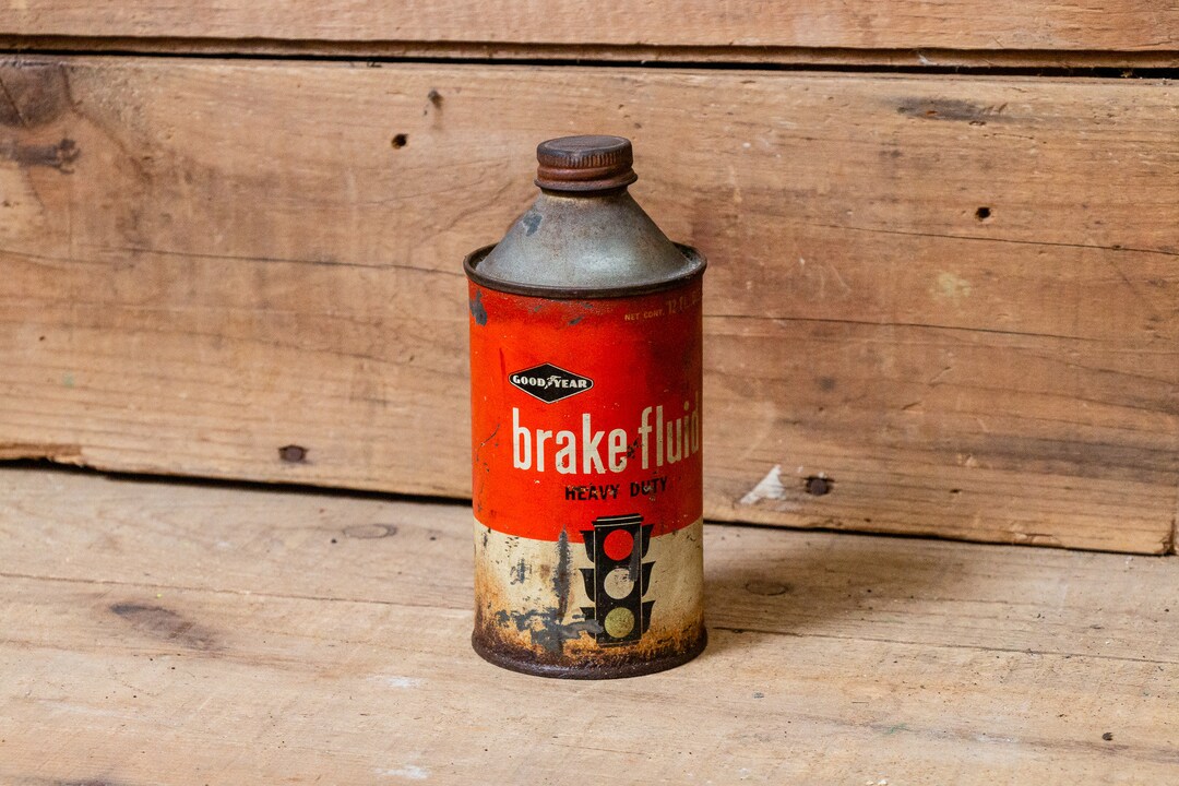 Goodyear Brake Fluid Vintage Gas and Oil Collectible Etsy