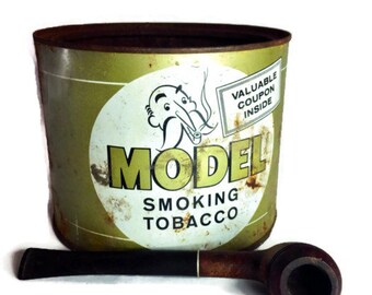 model tobacco tin File:Model Pipe tin, pic 3.JPG A thoughtful and durable present Vintage Empty Model Smoking Tobacco