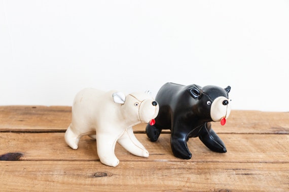 vintage vinyl stuffed animals