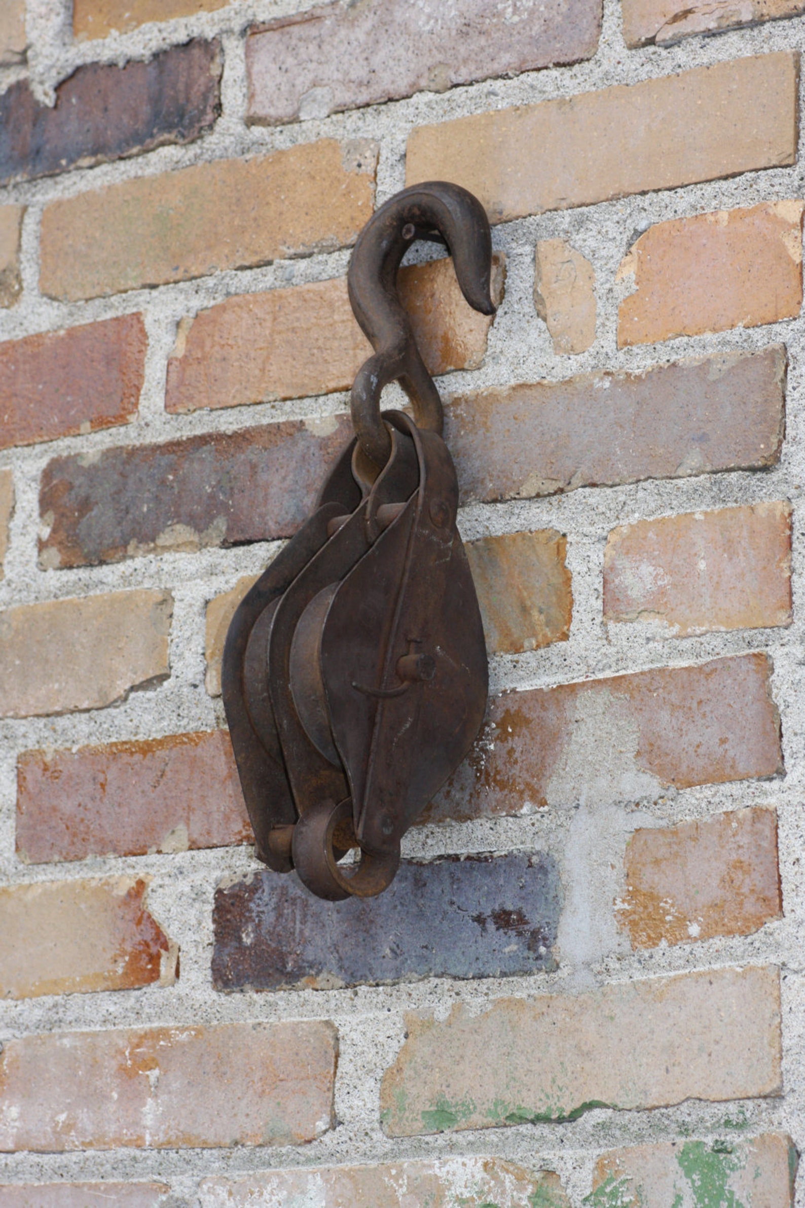 Picture of Rustic Pulley Vintage Industrial Decor - Etsy