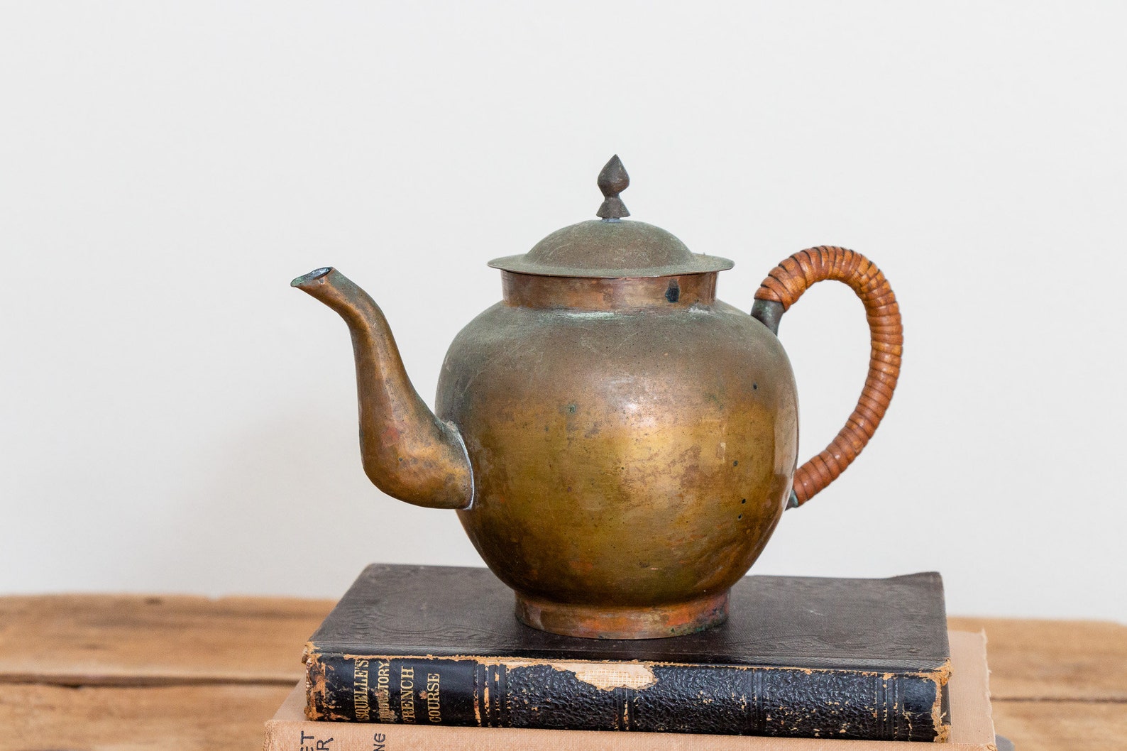 Mini Copper Teapot Vintage Primitive Home Decor Etsy