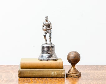 1930 Basketball Trophy Vintage Sports Shelf Decor