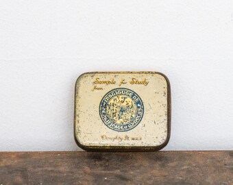 Institute of Certified Grocers Tin Vintage English Storage Tin