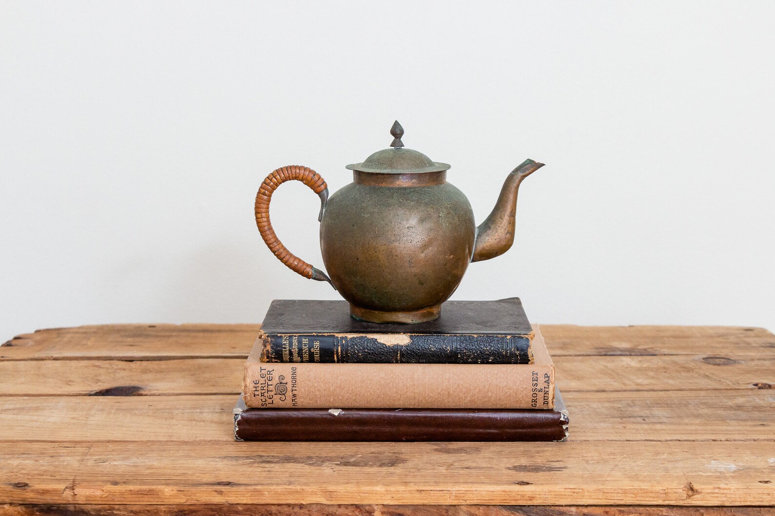 Mini Copper Teapot Vintage Primitive Home Decor Etsy